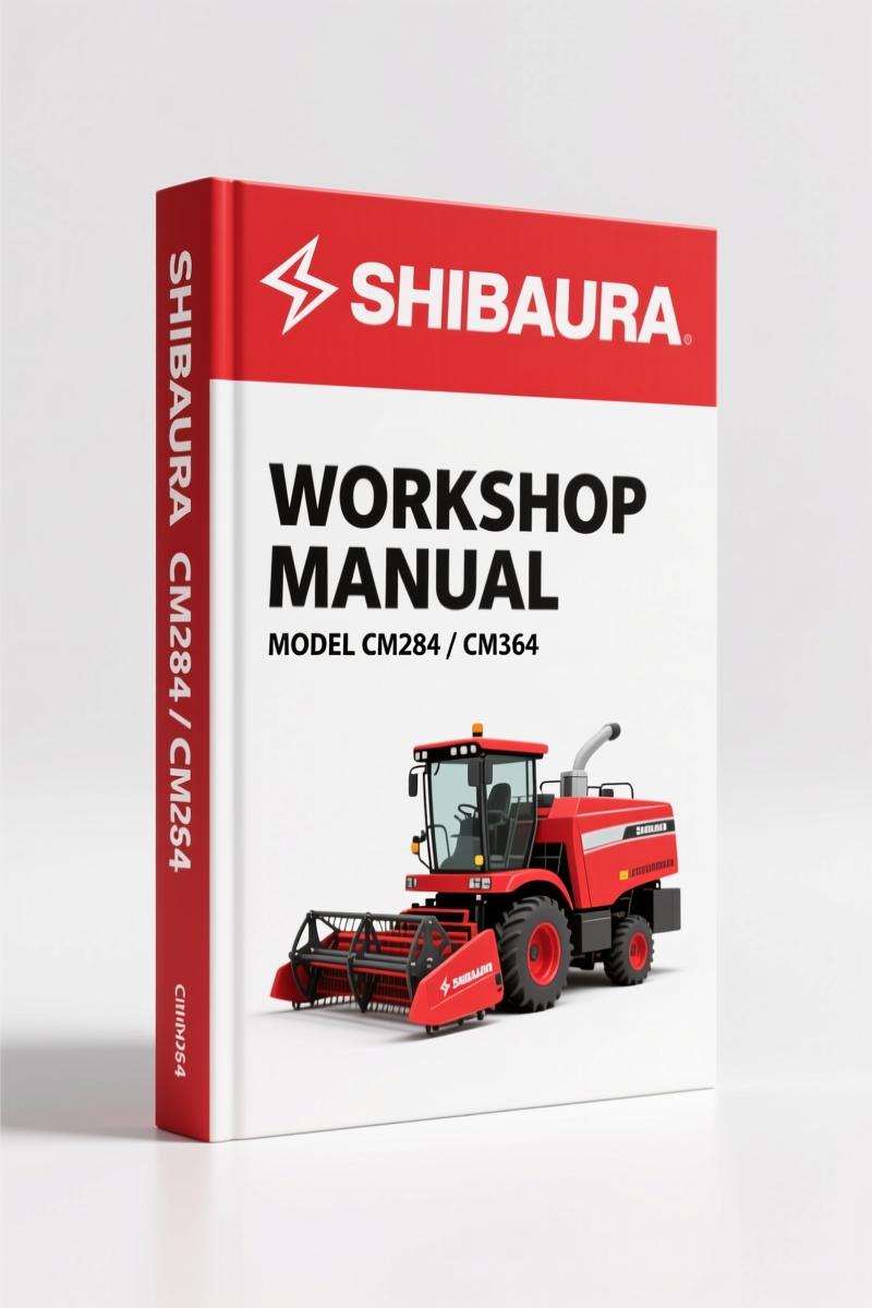 Shibaura CM284, CM364 Workshop Manual – 219 Pages OEM
