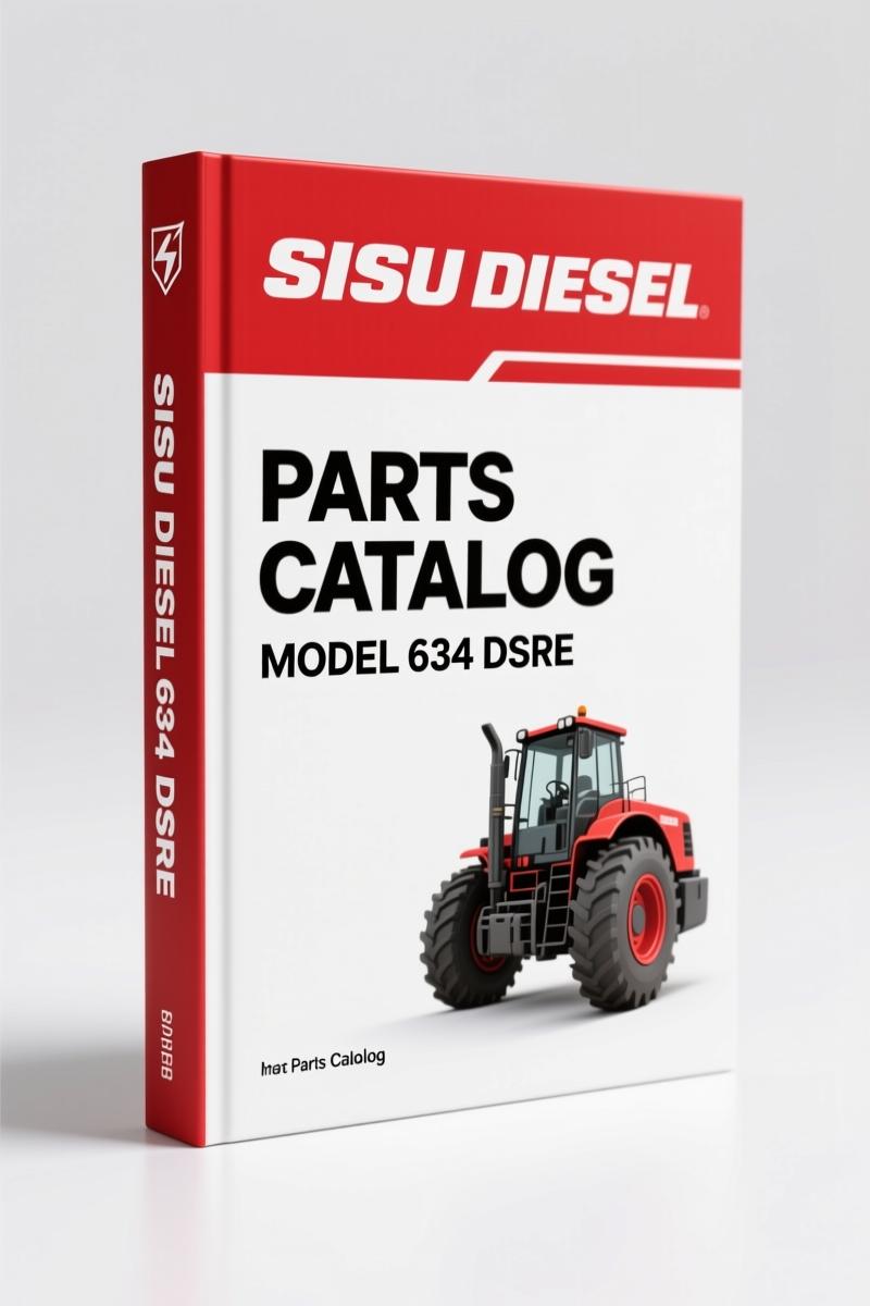 Sisu Diesel 634 DSRE Parts Catalog – 37 Pages of OEM Exploded Views & Part Numbers