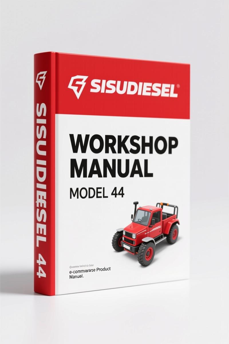 Sisudiesel 44, 49, 66, 74, 84 2011 Workshop Manual – 118 Pages OEM Specs