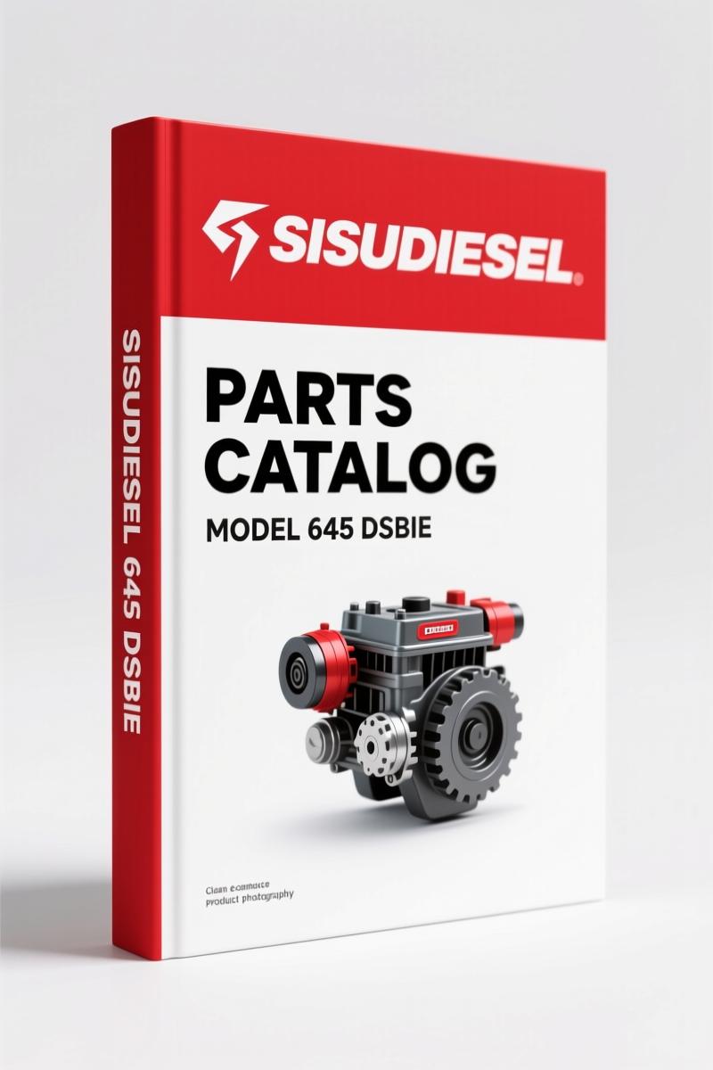 Sisudiesel 645 DSBIE Parts Catalog – 35 Pages for Parts Identification