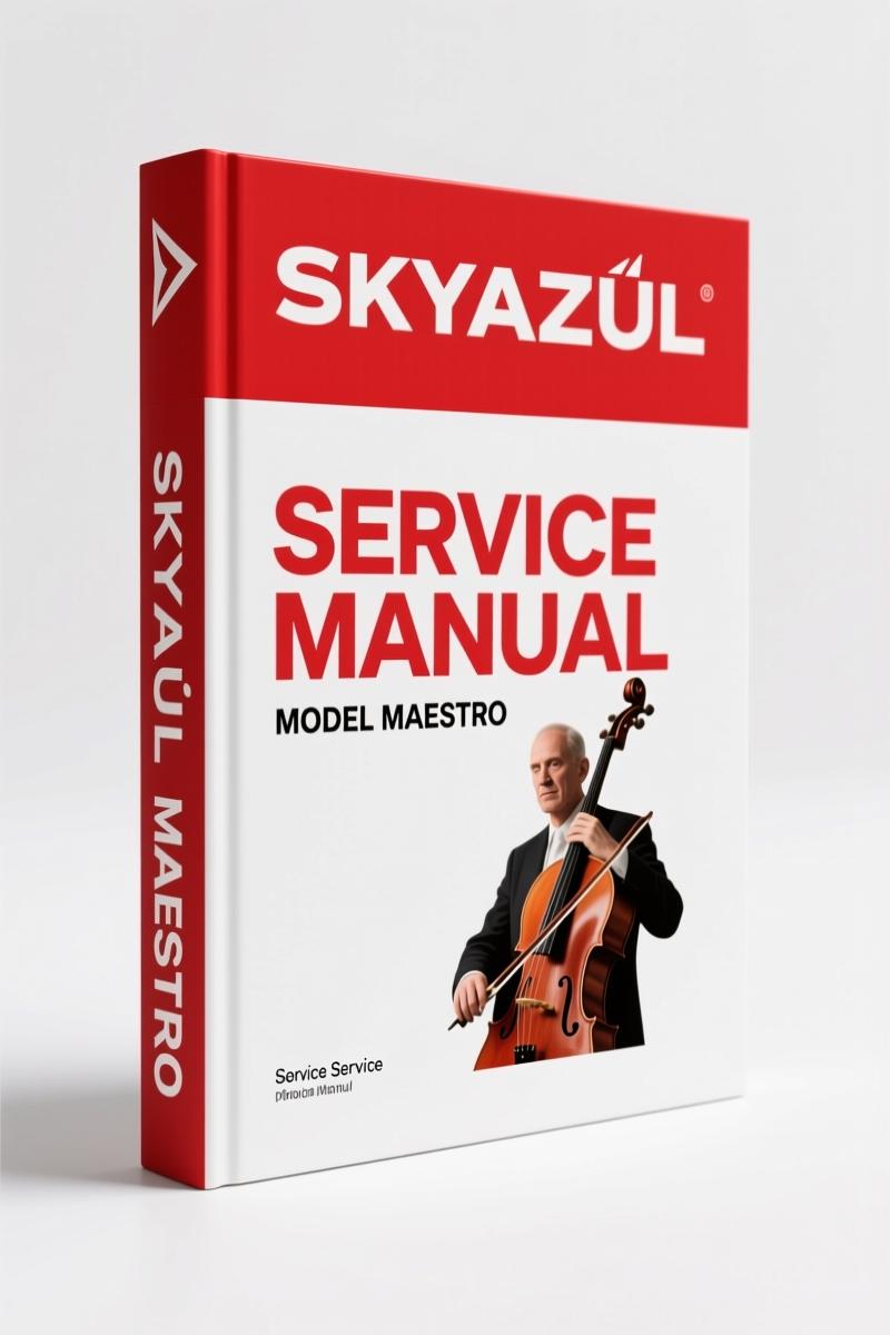 Skyazúl maestro Service Manual – 40 Pages Factory LMI Diagnostics
