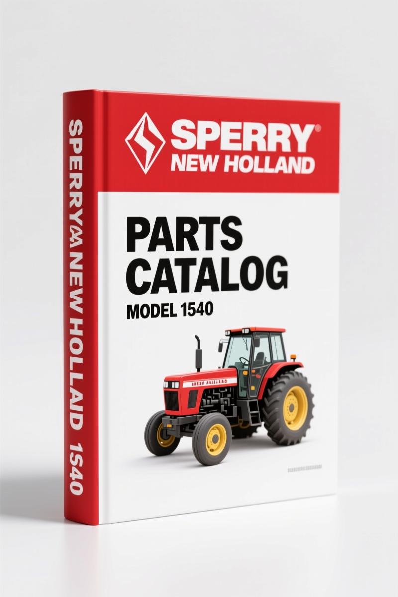 Sperry New Holland 1520, 1530, 1540, 1545, 1550 Parts Catalog – 215 Pages OEM Parts Identification