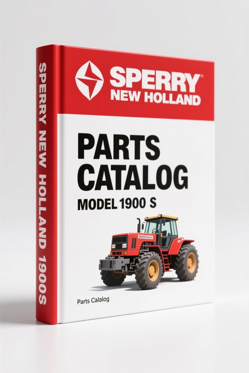 Sperry New Holland 1900 S, 1900 Parts Catalog – 50-Page OEM Manual
