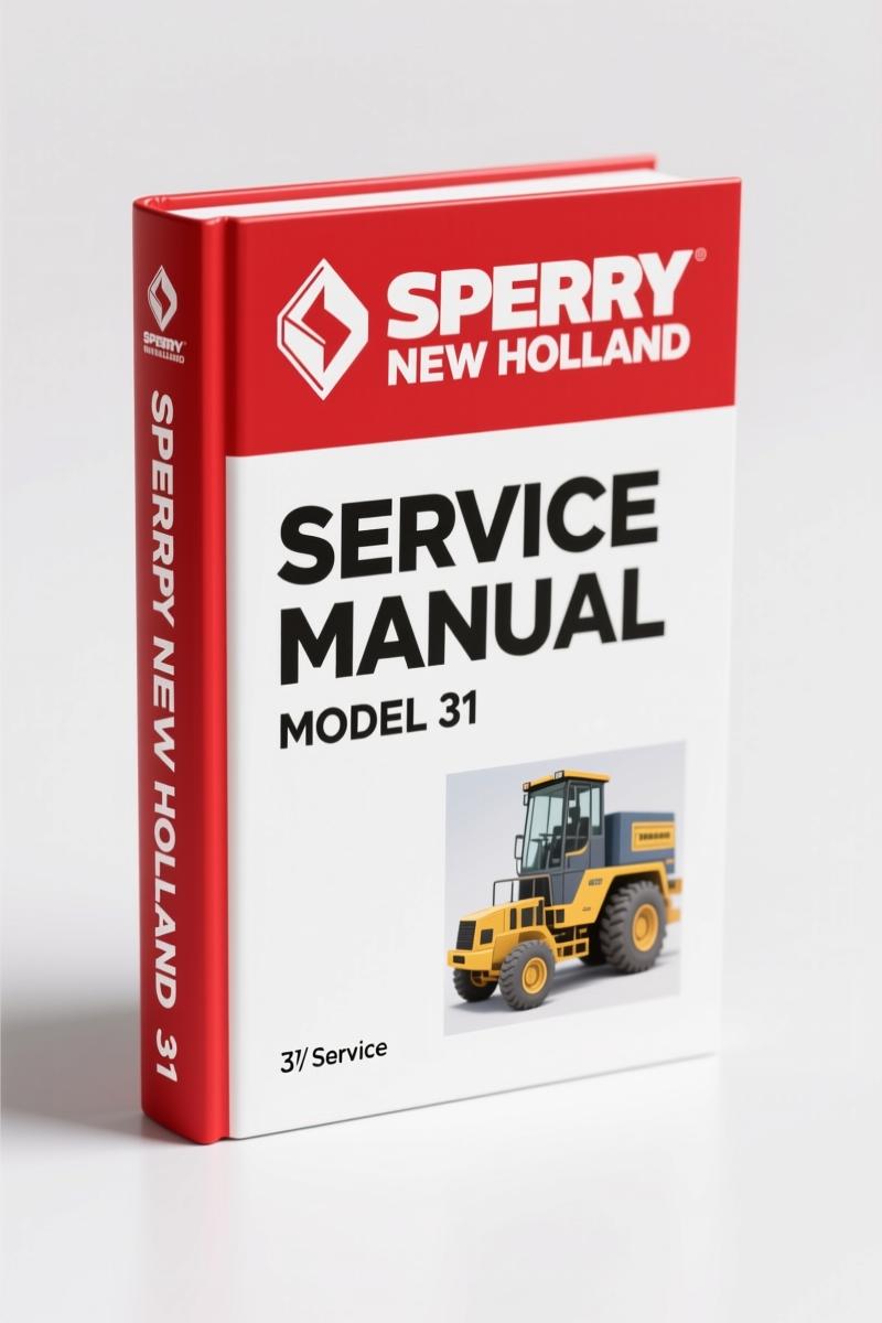 Sperry New Holland 31, 33, 36 Service Manual – 48-Page Parts Catalog