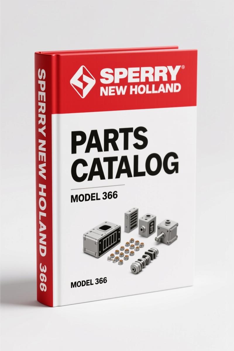Sperry New Holland 366 Parts Catalog – 117-Page OEM Parts Identification