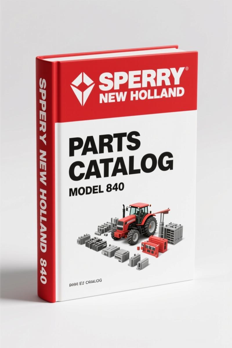 Sperry New Holland 840 Parts Catalog – 90-Page OEM Parts Identification
