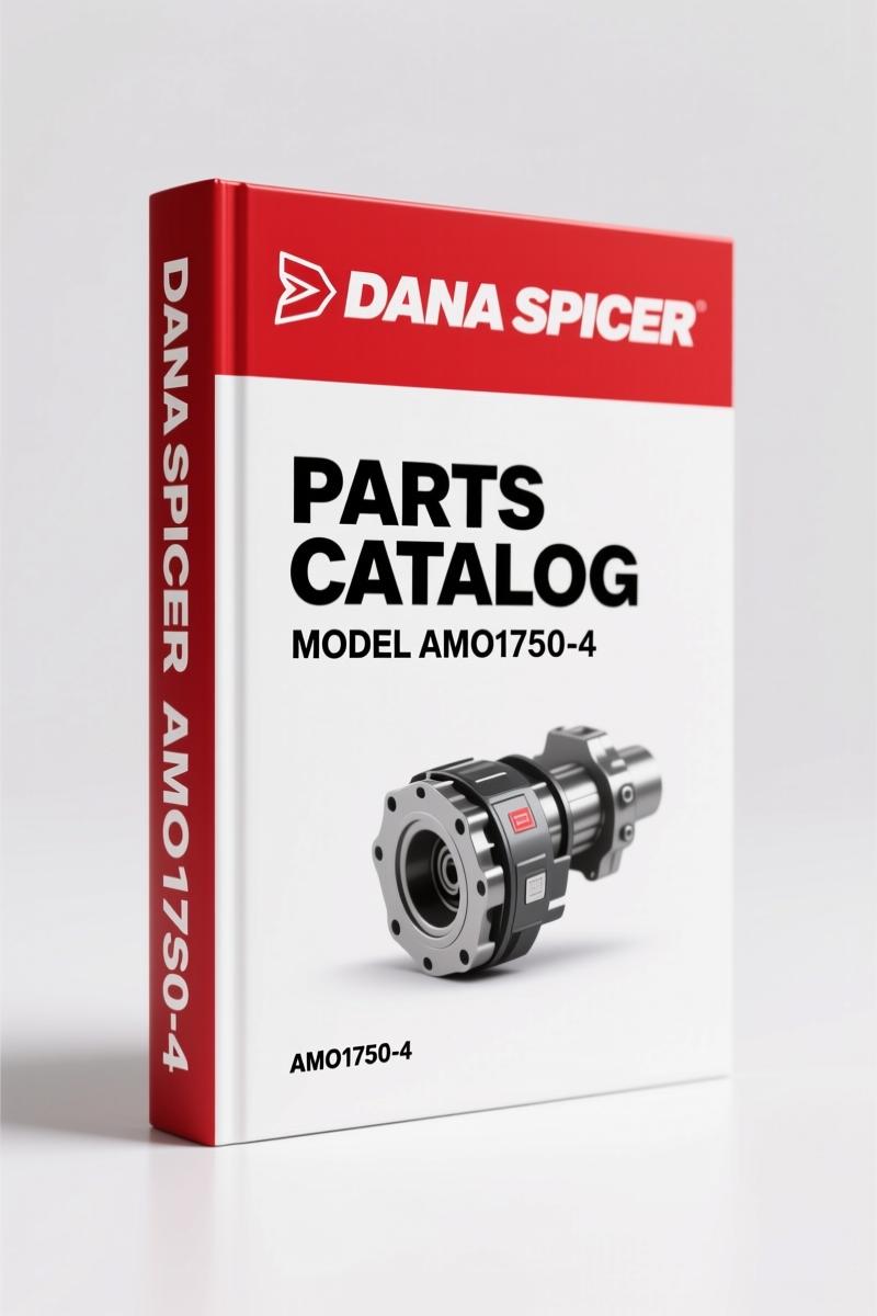 Dana Spicer APO1750-4, APO1000-4, AMO1750-4, AMO1000-4 2006 Parts Catalog