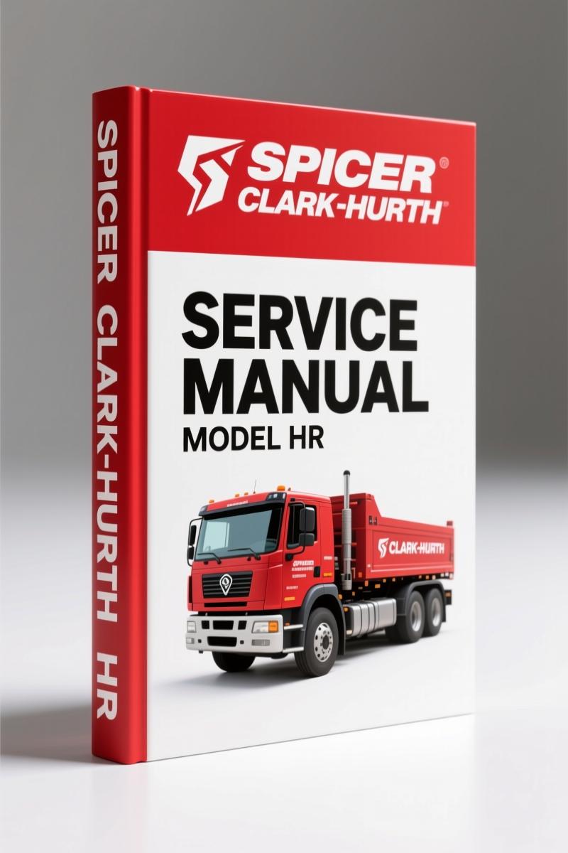 Spicer Clark-hurth HR Service Manual – 162 Pages of Factory-Certified Repair Data