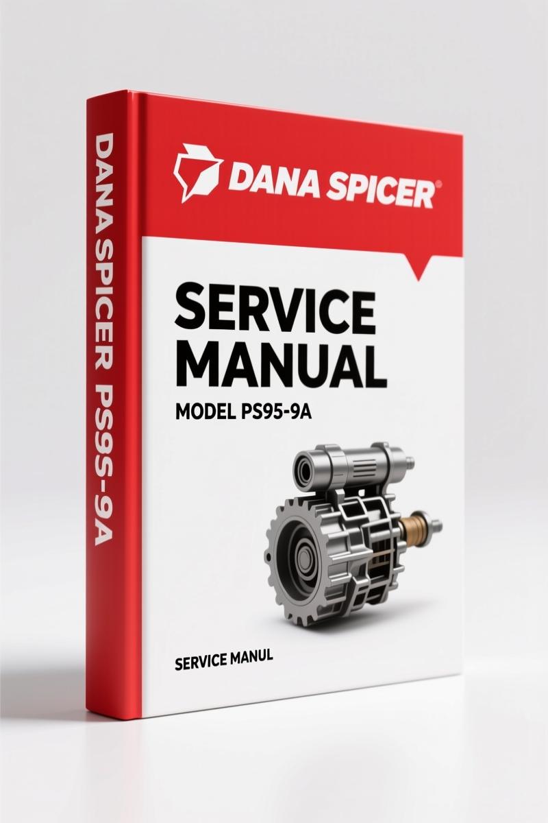 Dana Spicer PS95-9A, PS125-9A, PS140-9A, PSO125-9A, PSO140-9A 2007 Service Manual