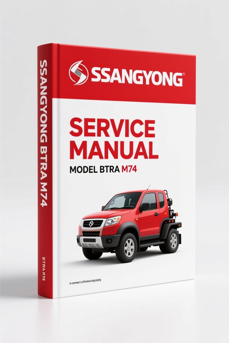 Ssangyong BTRA M74 2002 Service Manual – Factory Transmission Data