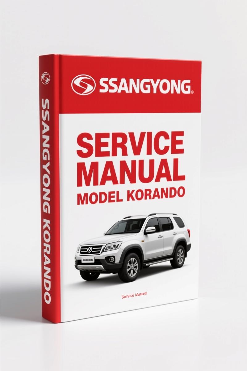 Ssangyong Korando 2010 Repair Manual – Factory Body Repair Specs