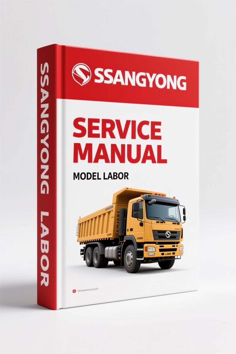 Ssangyong Labor Service Manual – Factory Steering & Power Steering Data