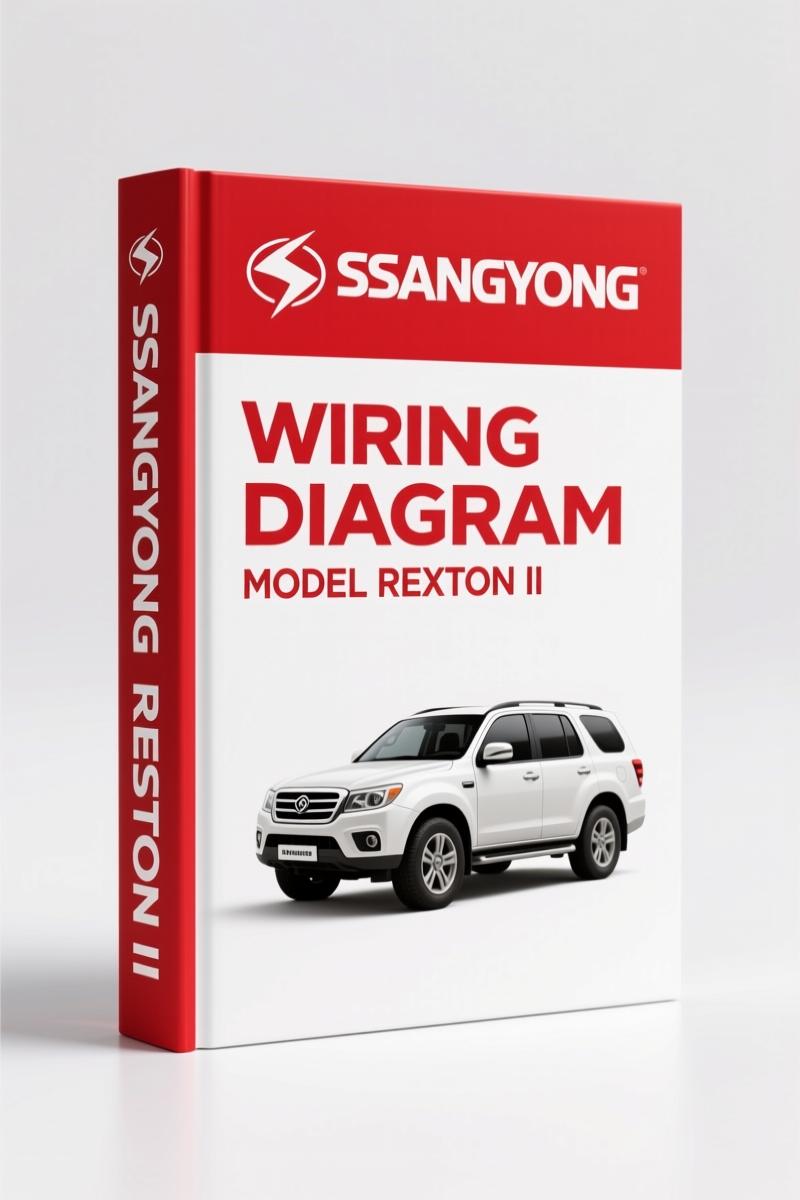 Ssangyong Rexton II Wiring Diagram – 286-Page OEM Electrical Schematics