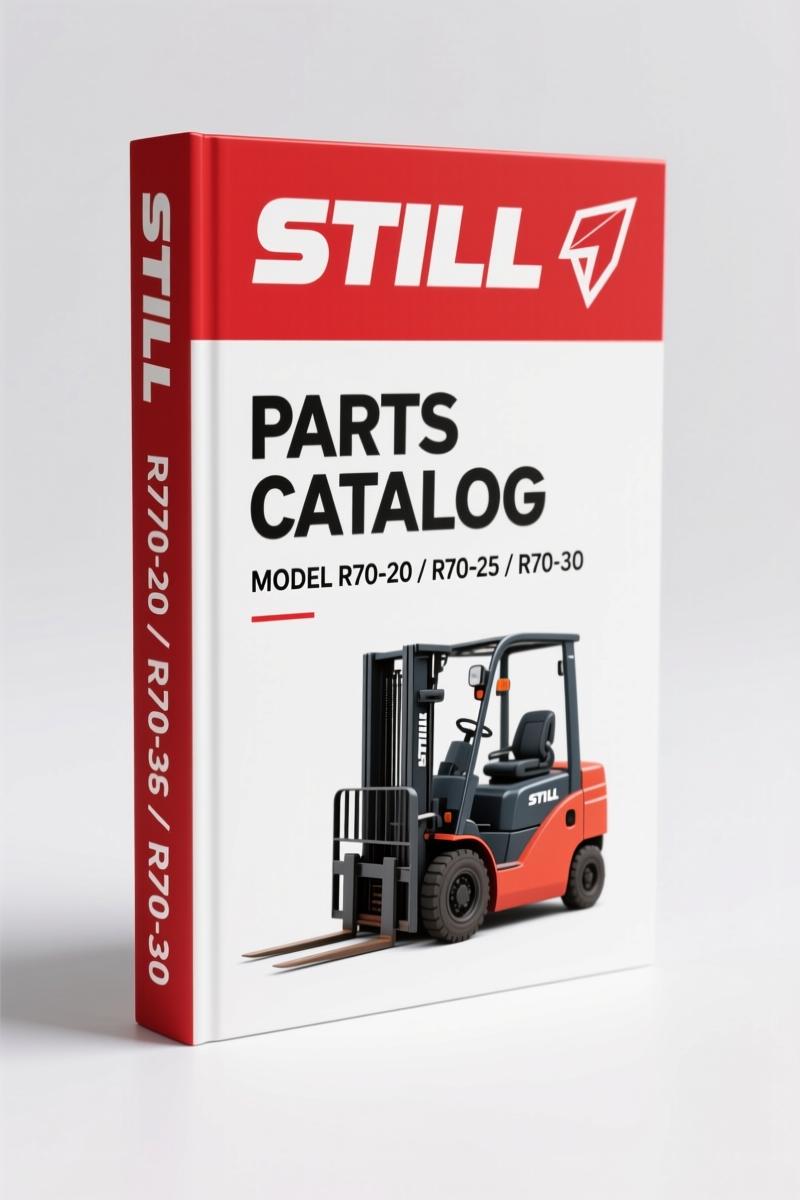 Still R70-20, R70-25, R70-30 Parts Catalog – 2052 Pages OEM
