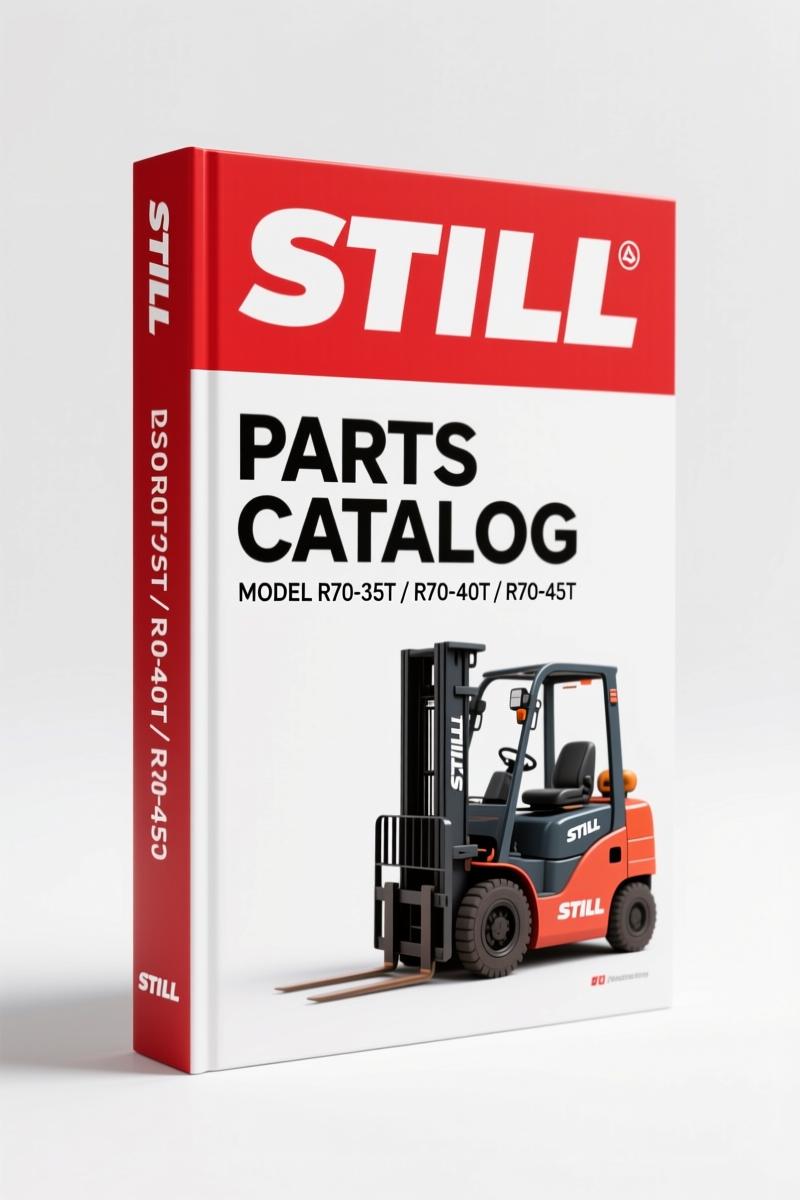 Still R70-35T, R70-40T, R70-45T Parts Catalog – 2225 Pages OEM Parts Identification