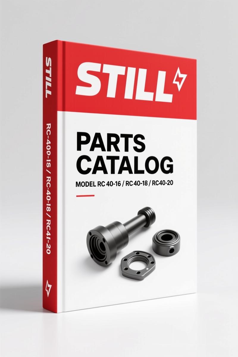 Still RC 40-16 to RC 40-18 T 2013 Parts Catalog – 2135 Pages OEM