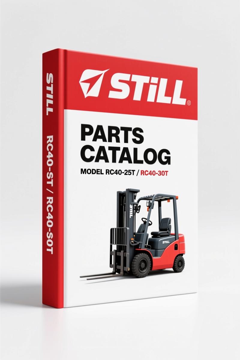 Still RC40-25T, RC40-30T 2016 Parts Catalog – OEM Parts Identification