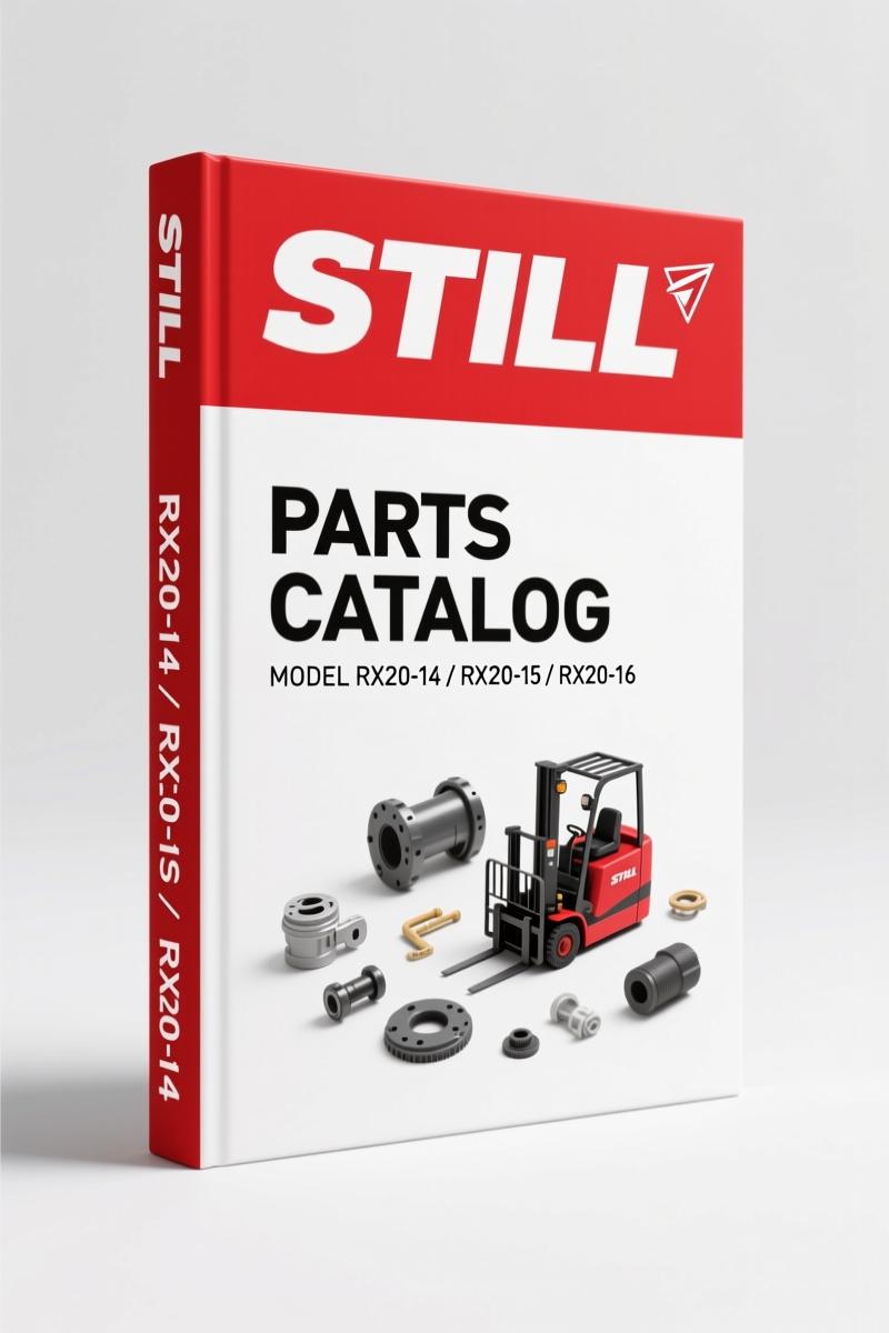 Still RX20-14 to RX20-20 2005 Parts Catalog – 5727 Pages OEM