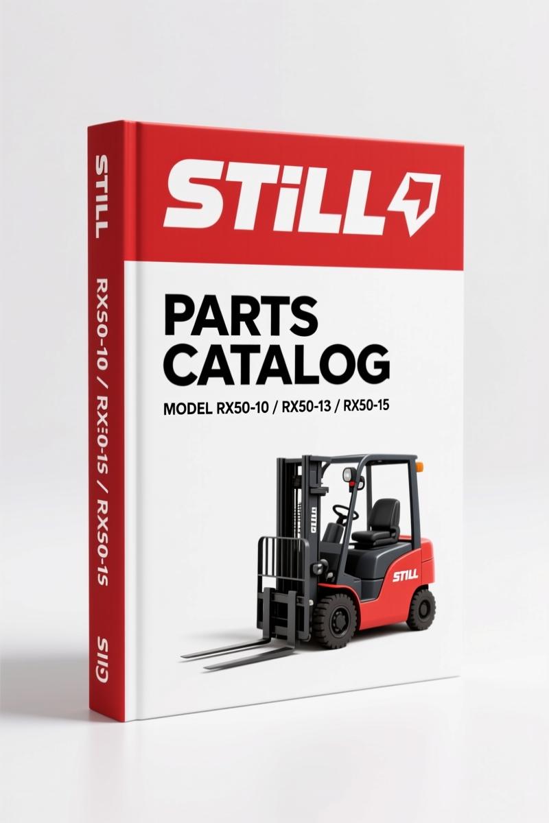 Still RX50-10, RX50-13, RX50-15, RX50-16 2003 Parts Catalog – OEM Exploded Diagrams