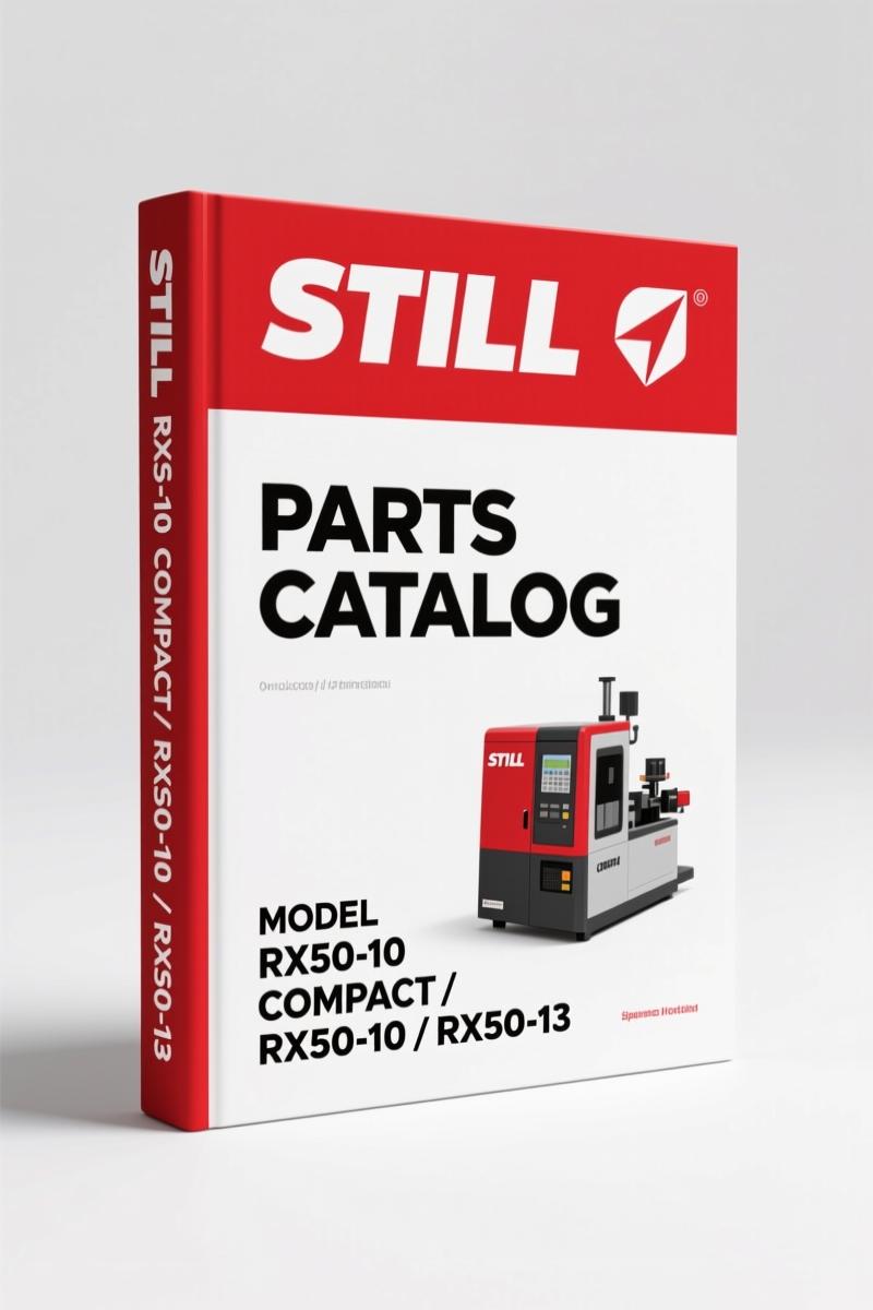 Still RX50-10, RX50-13, RX50-15, RX50-16, RX50-10 Compact 2010 Parts Catalog – 2149 Pages