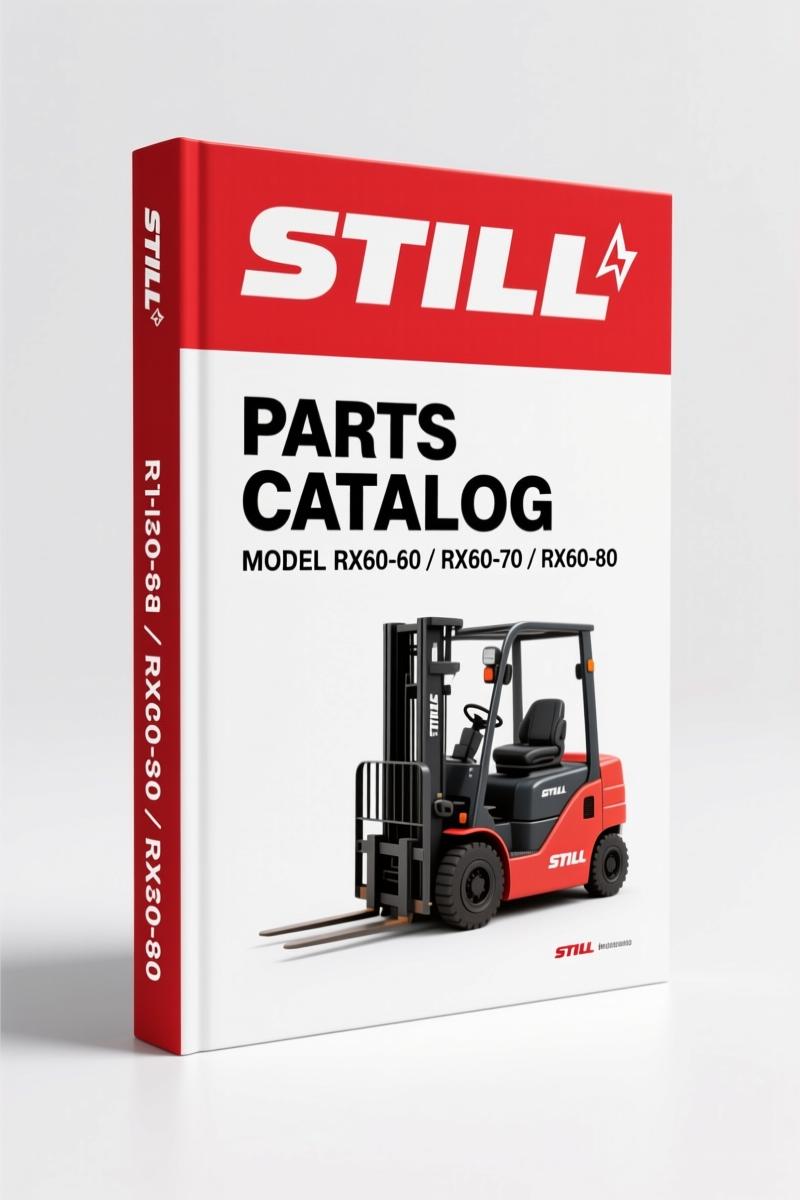 Still RX60-60, RX60-70, RX60-80, RX60-80/900 2014 Parts Catalog – OEM Spec