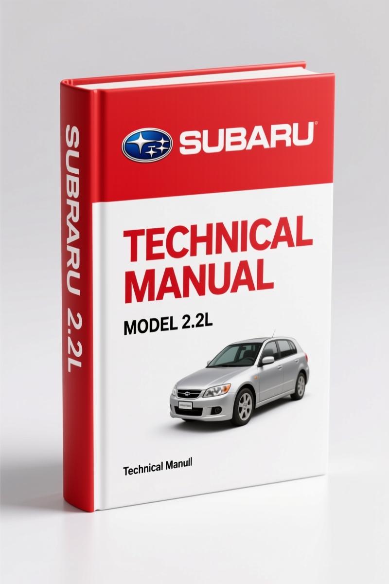 Subaru 2.2L Technical Manual – Factory Diagnostics & Overhaul Procedures