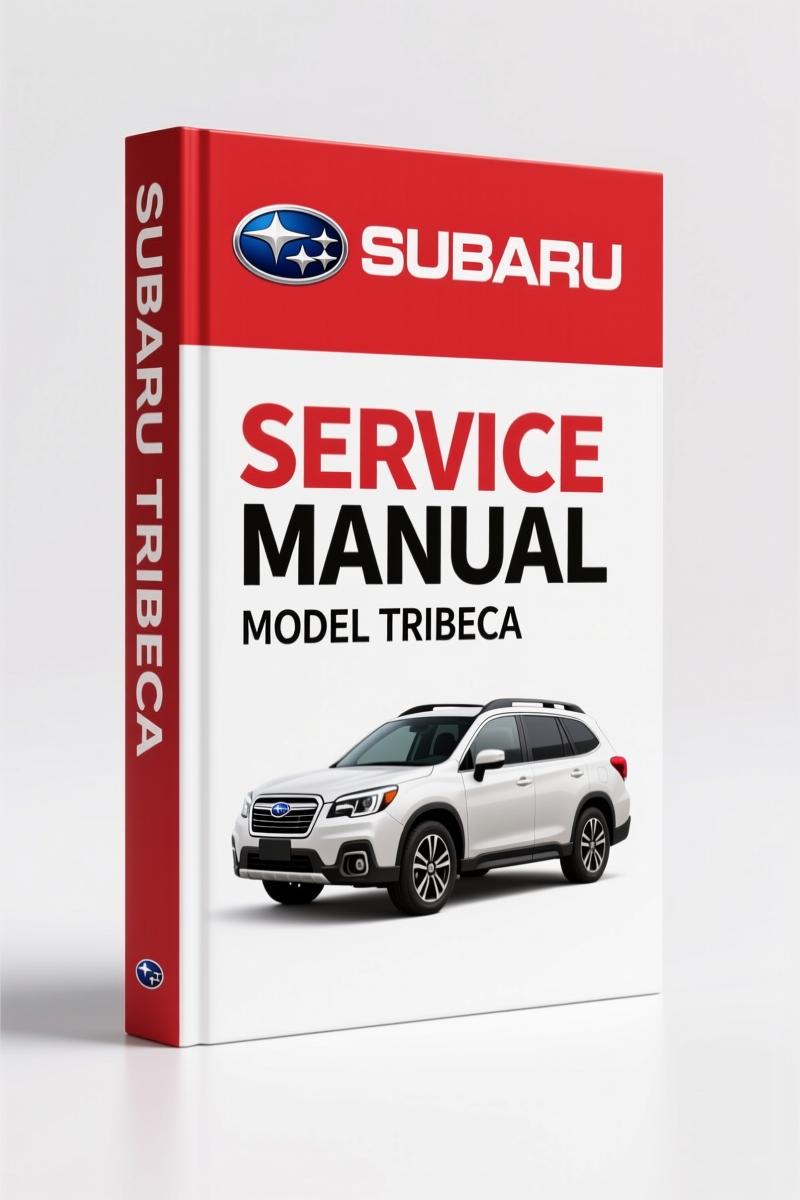 2007 Subaru Tribeca Service Manual – OEM factory repair manual cover