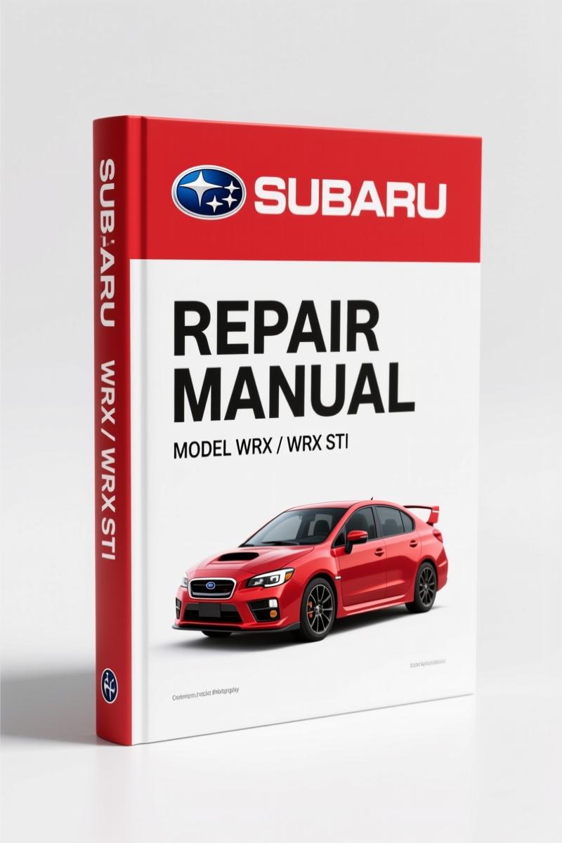 Subaru WRX, WRX STI Repair Manual – 203 Pages of Factory Body Specs
