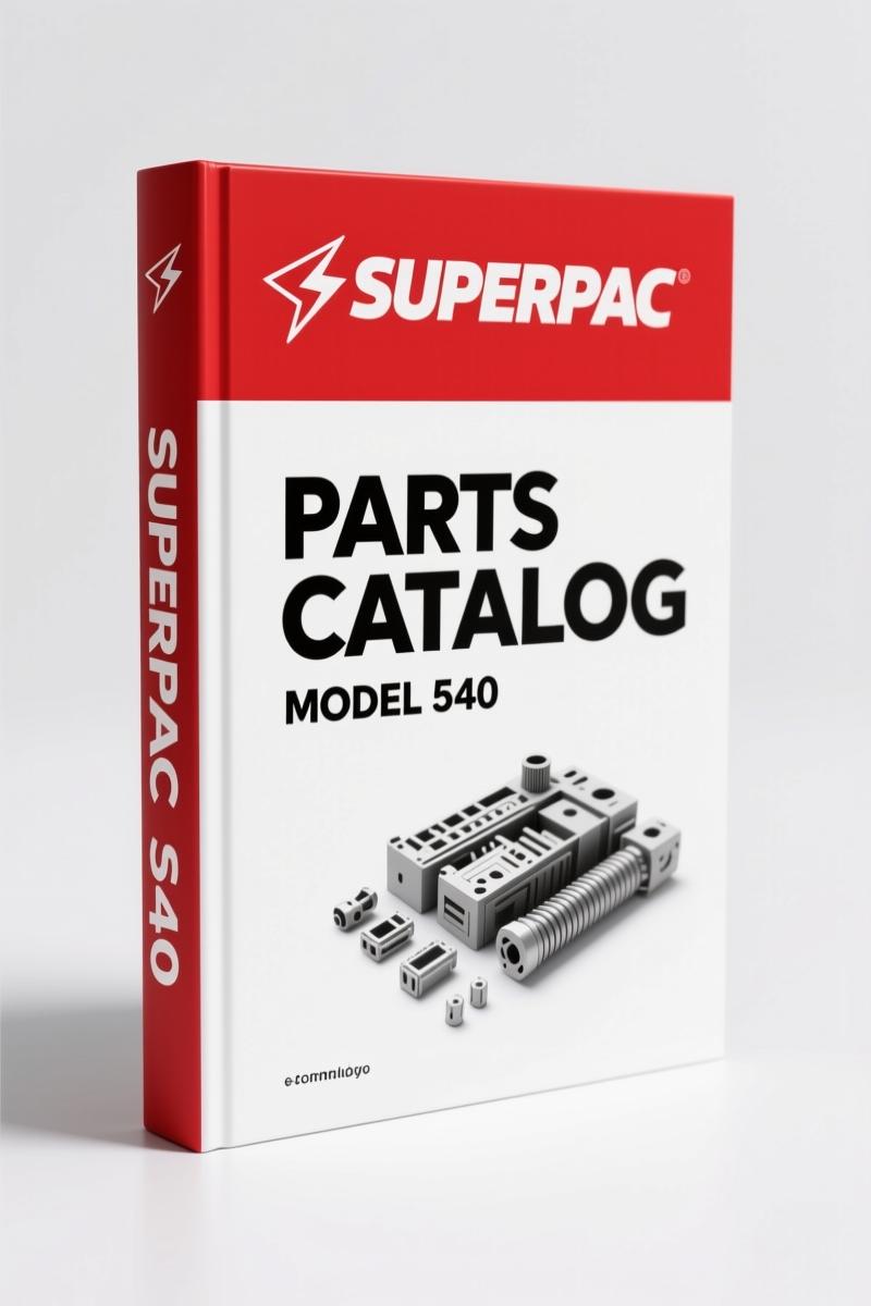 Superpac 540, 540P 2000 Parts Catalog – OEM Exploded Views & Part Numbers