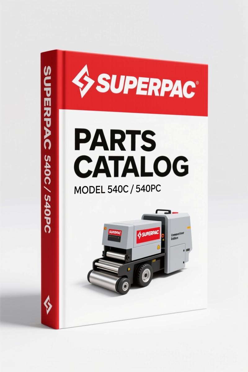 Superpac 540C, 540PC Parts Catalog – 113-Page OEM Parts Manual