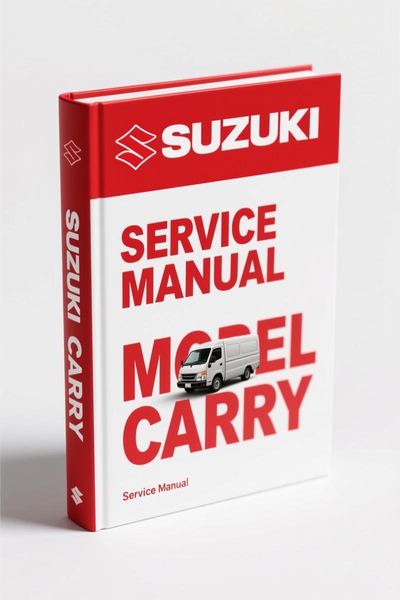 Suzuki Carry, Every 2008 Service Manual – 83 Pages Factory Specs