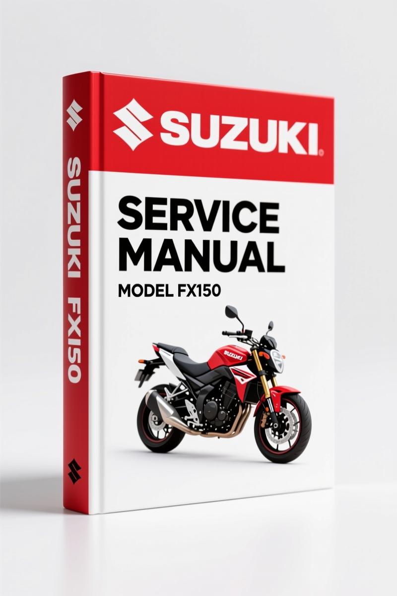 Suzuki FX150 1997 Service Manual – Factory Diagnostic Data