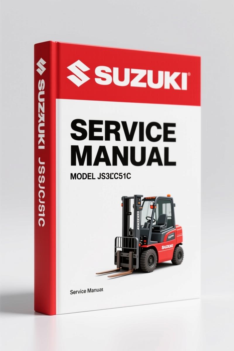 Suzuki JS3JC51C, SJ413CS 1987 Service Manual 480 Pages