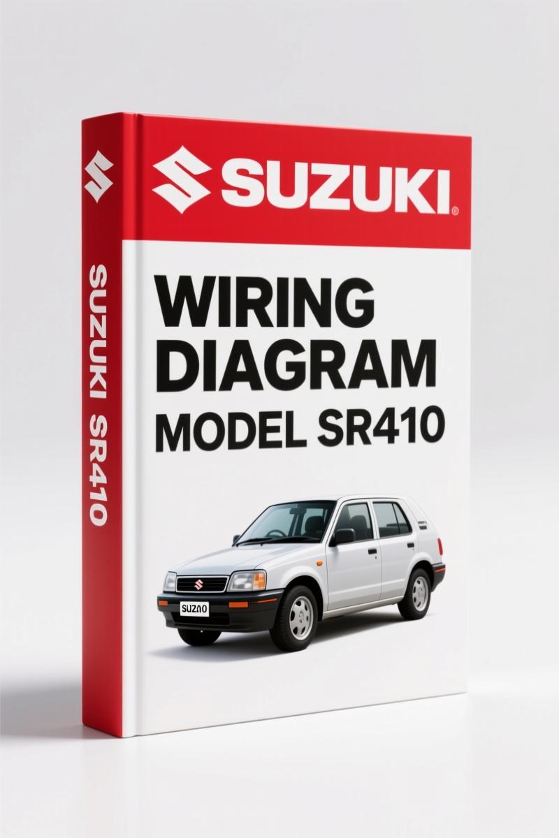 Suzuki SR410 2001 Wiring Diagram – Factory Electrical Schematics