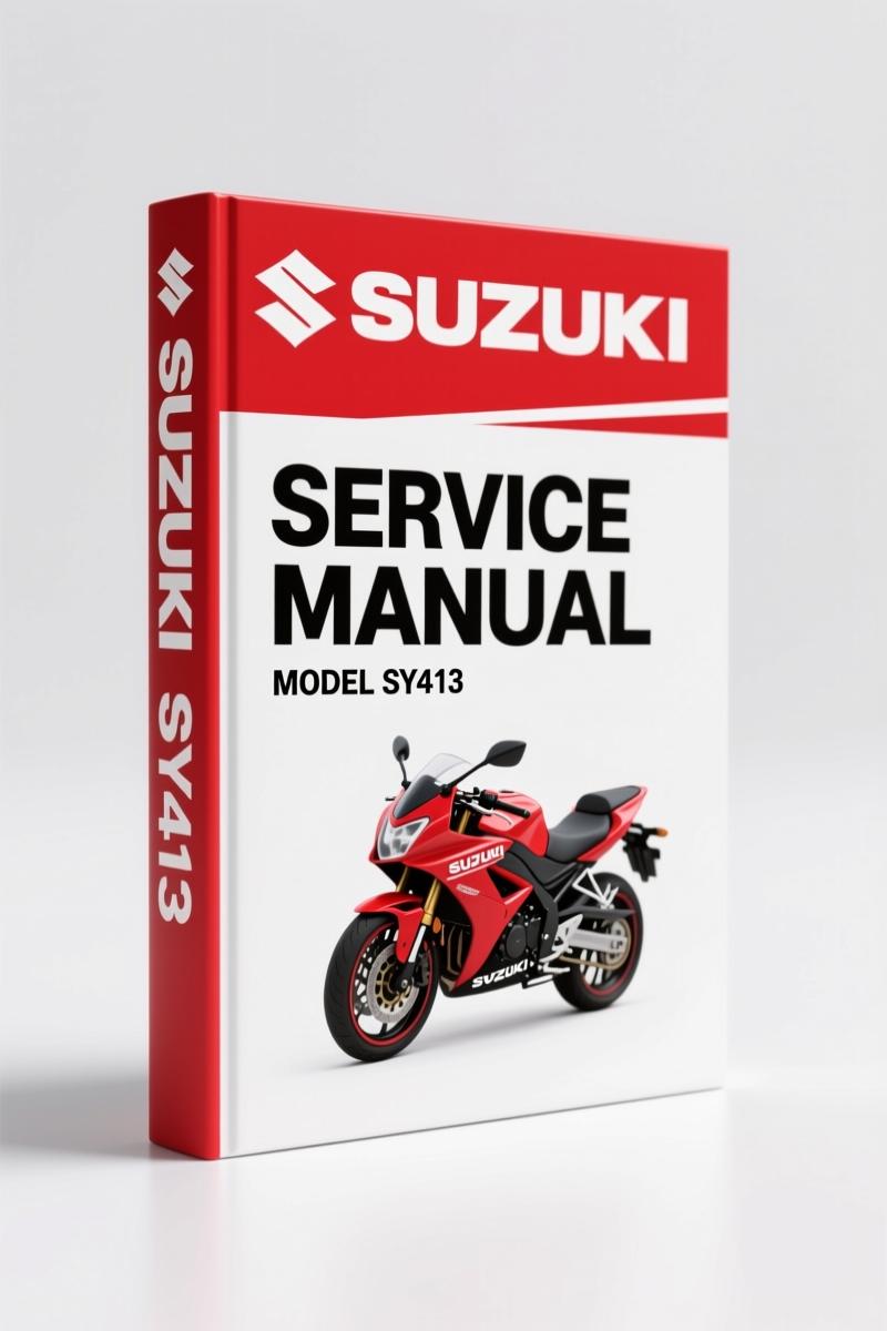 Suzuki SY413, SY416, SY418 Wiring Diagram – Factory Electrical Schematics