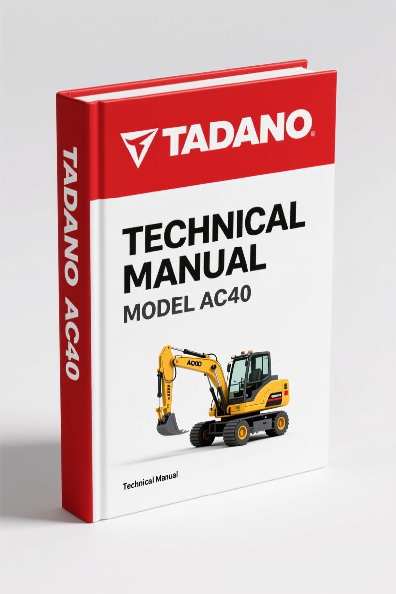 Tadano AC40 Technical Manual – Factory Specs & Dimensions