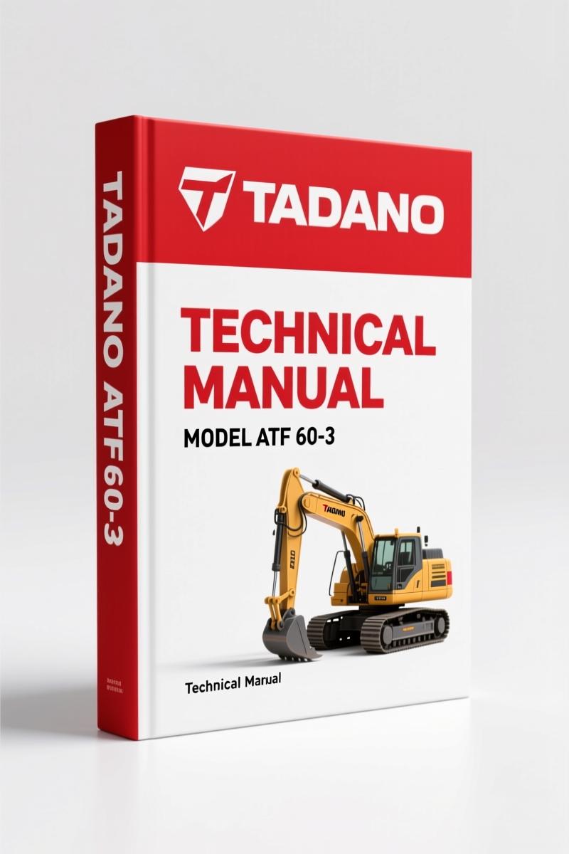 Tadano ATF 60-3 Technical Manual – Load Rating Charts & Outrigger Data