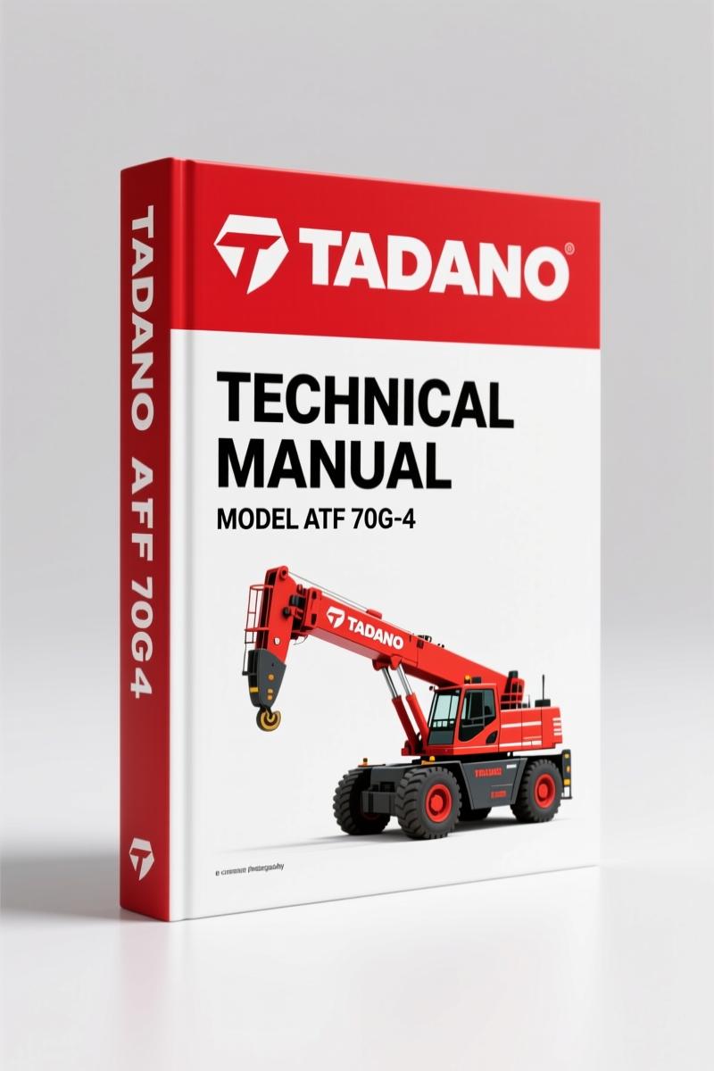 Tadano ATF 70G-4 Technical Manual – Load Rating & Outrigger Data