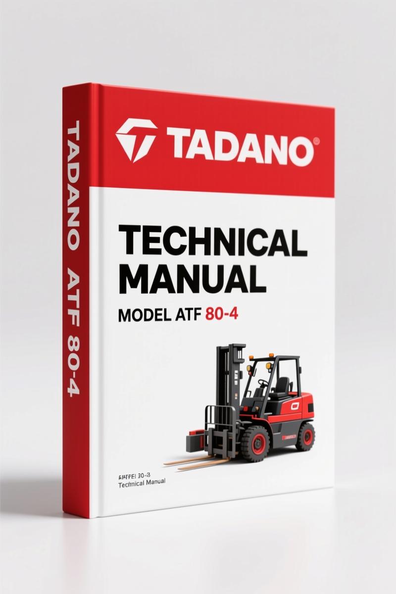 Tadano ATF 80-4 Technical Manual – Factory Load Rating & Outrigger Specs