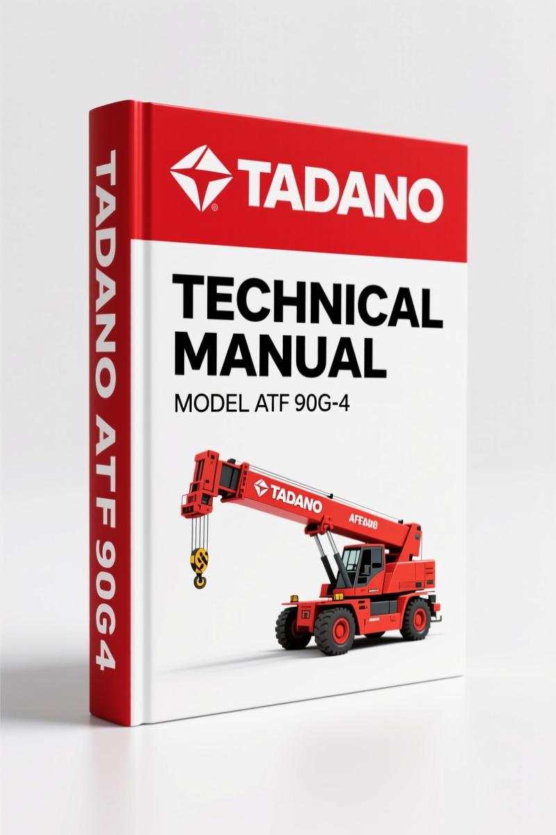Tadano ATF 90G-4 Operators Manual – Factory Operator Documentation