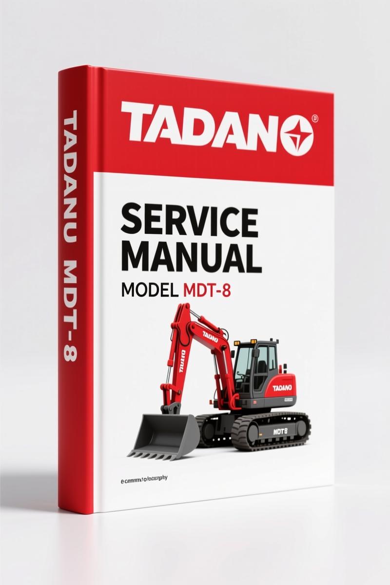 Tadano MDT-8 2006 Service Manual – Multiplex Data Transmitter, 154 Pages