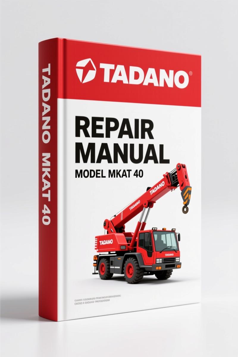 Tadano Mkat 40 Repair Manual – Factory Specs for Crane Controls
