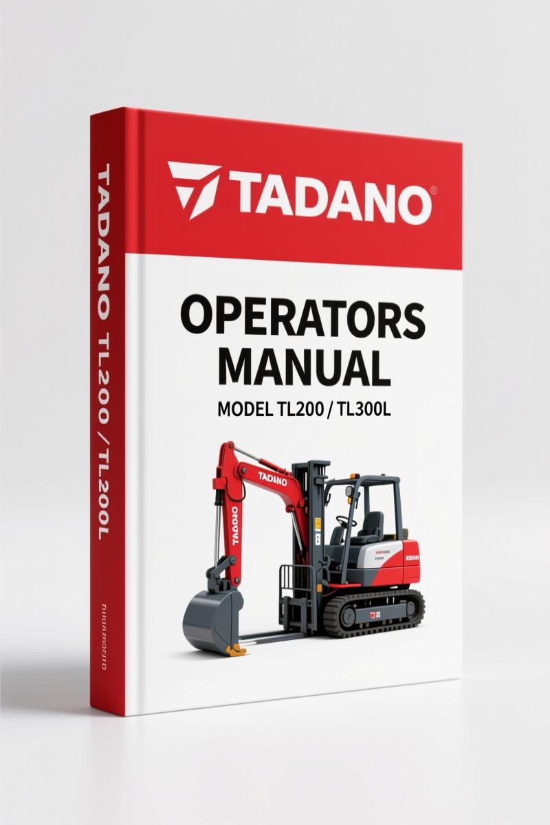 Tadano TL200 TL200L 1980 Operators Manual – 154 Pages of Factory Specs