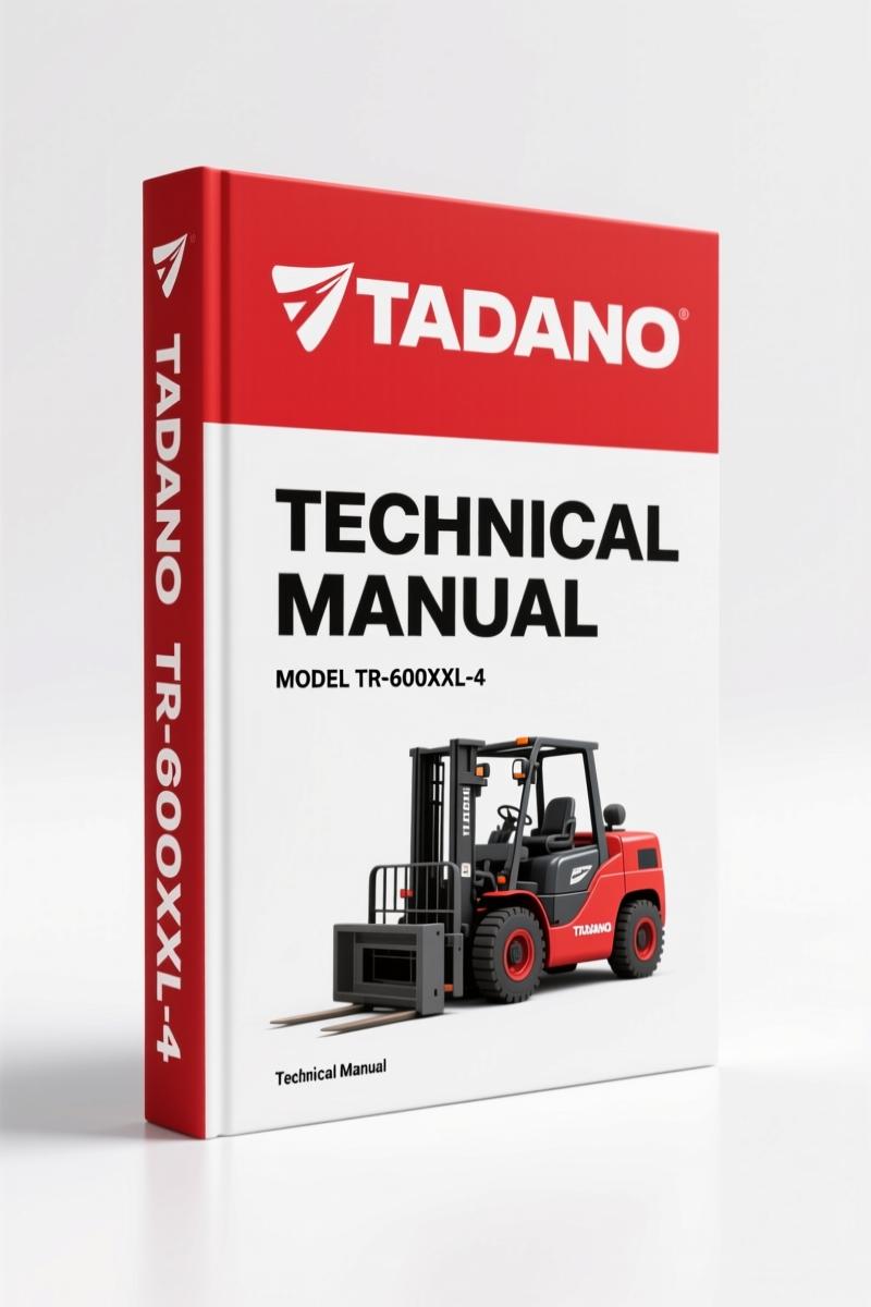 Tadano TR-600XXL-4 Technical Manual – 20 Pages of Factory Specs