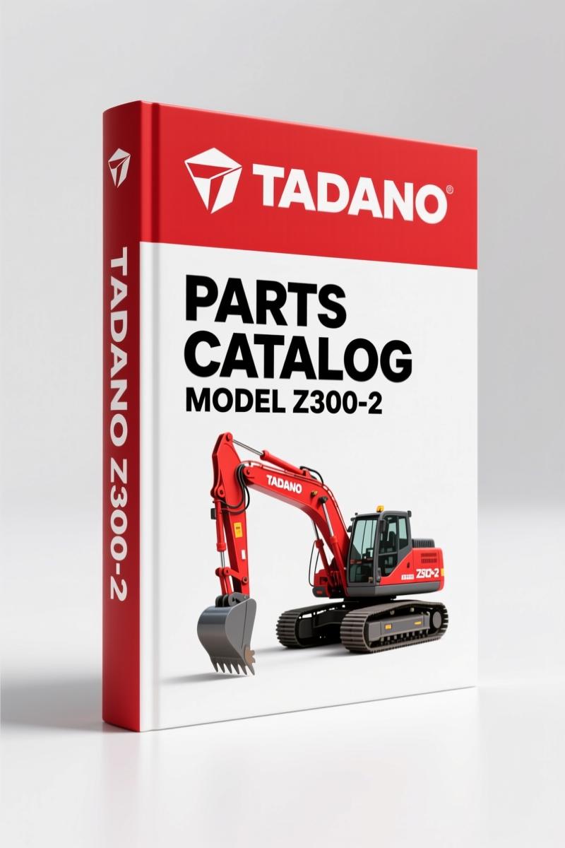 Tadano Z300-2 Parts Catalog – Factory Parts Identification