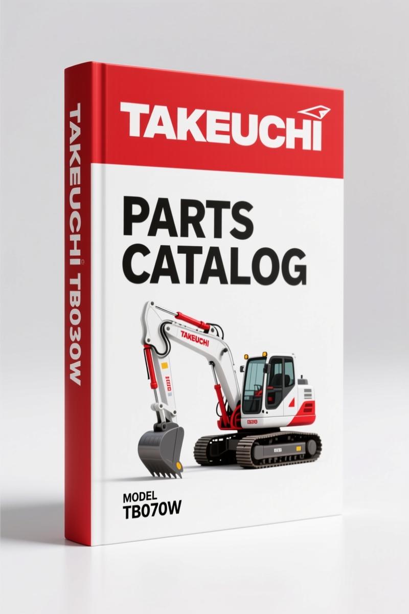 Takeuchi TB070W Operators Manual – Compact Excavator Safety & Maintenance
