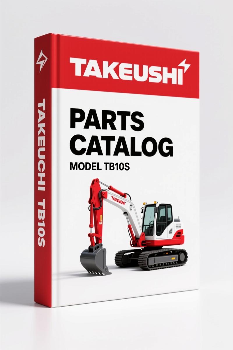 Takeuchi TB10S Parts Catalog – 106-Page OEM Parts Manual