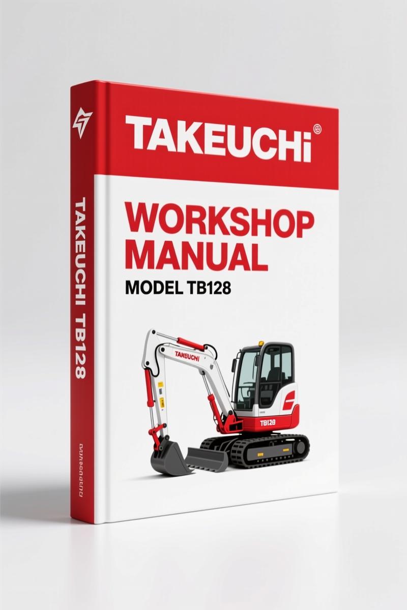 Takeuchi TB128 Workshop Manual – 287-Page Factory Service Data & Torque Specs