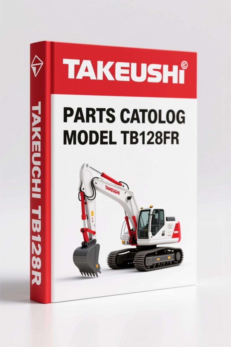 Takeuchi TB128FR Operators Manual – Factory Specs for Mini Excavator
