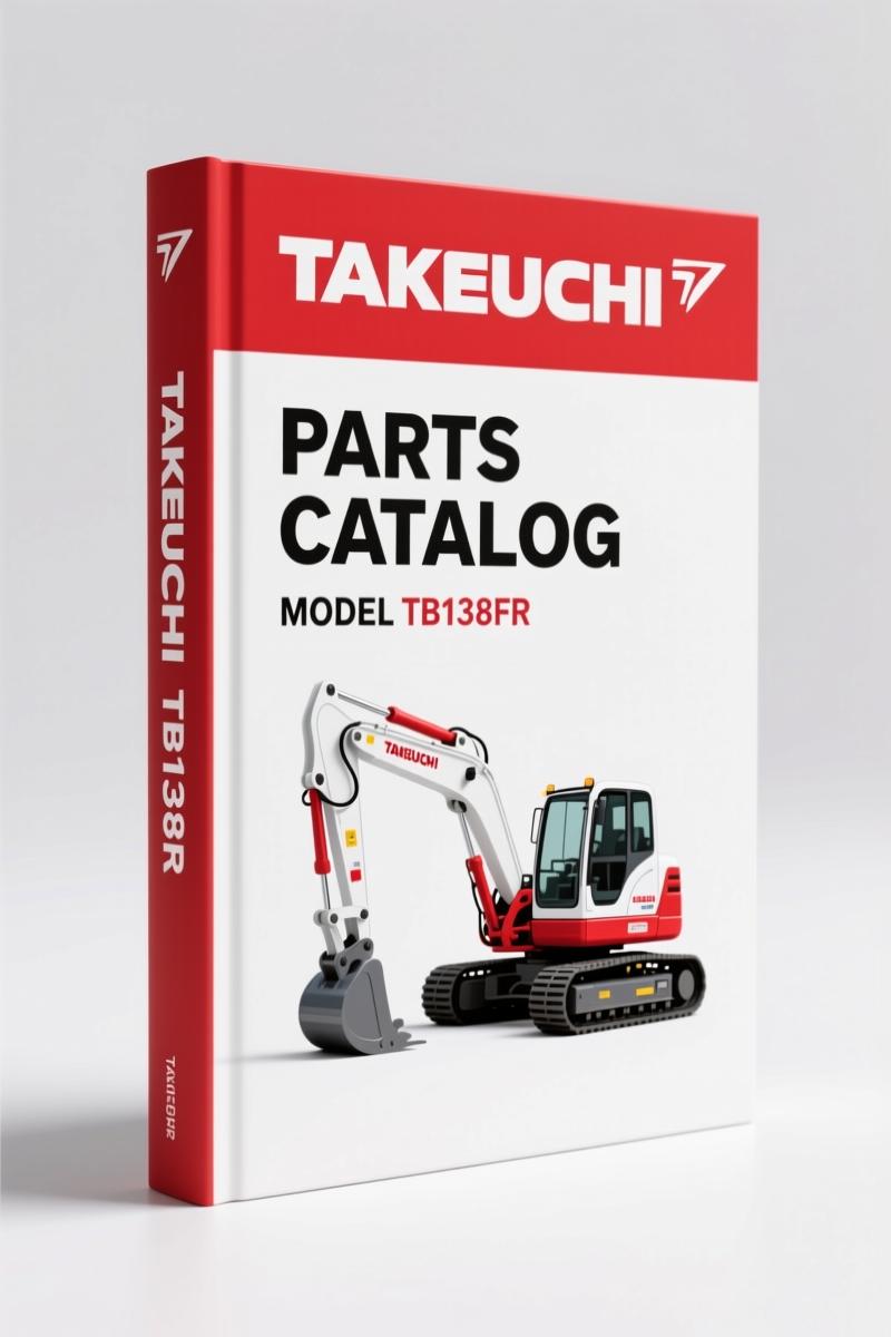Takeuchi TB138FR Parts Catalog 349 pages